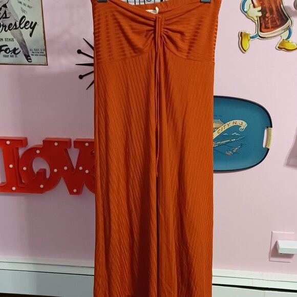 Ellison Medium Rust Orange Skirt Medium NWOT - Picture 1 of 4